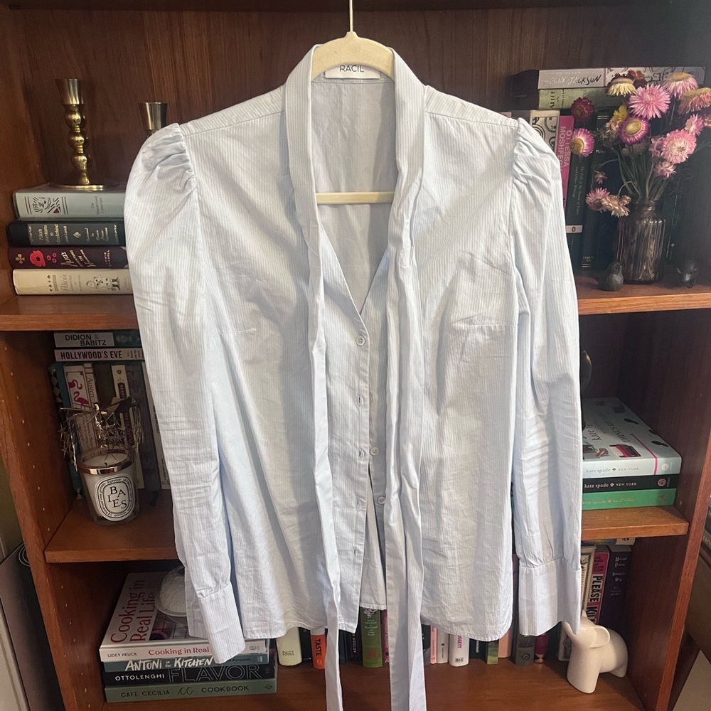 RACIL Bow neck blouse - Picture 3 of 5